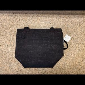 Spicer Black Cork Tote